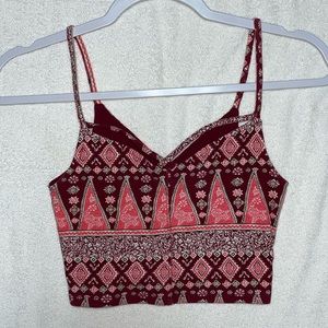 Hollister Cropped Tank Top